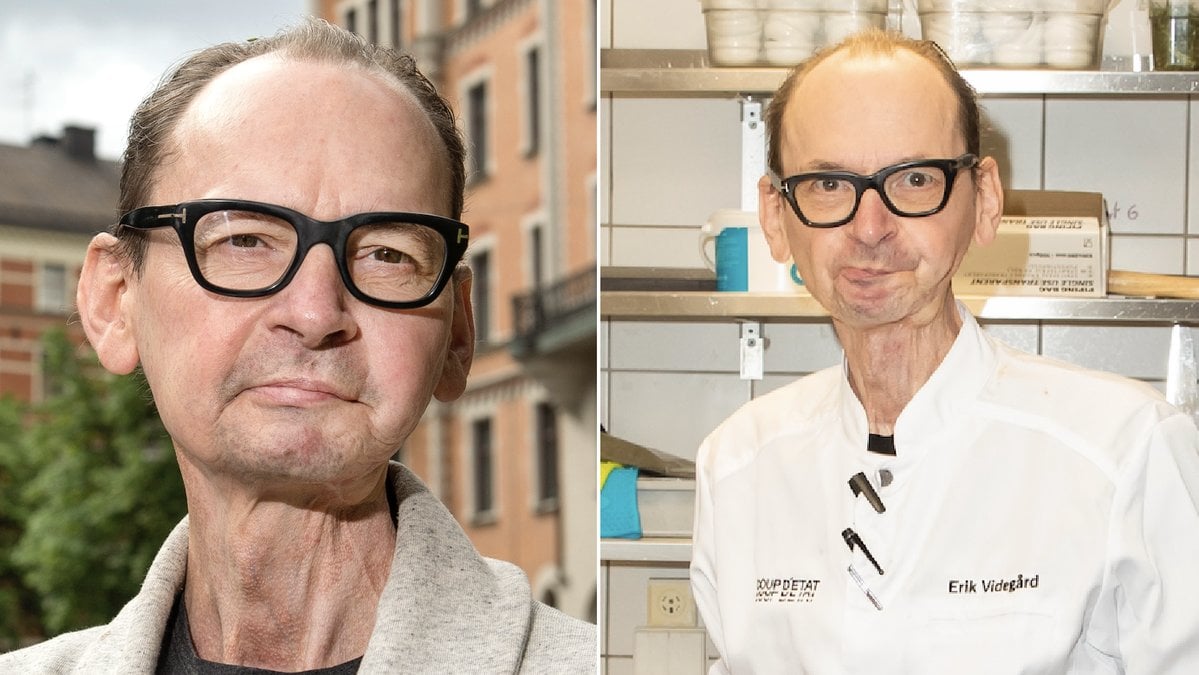 Erik Videgård har inte alltid varit kock. 