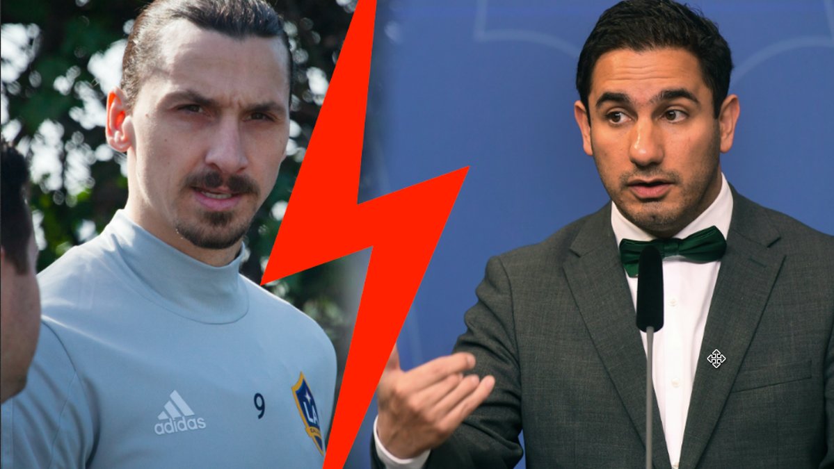 Ardalan Shekarabi och Zlatan Ibrahimovic