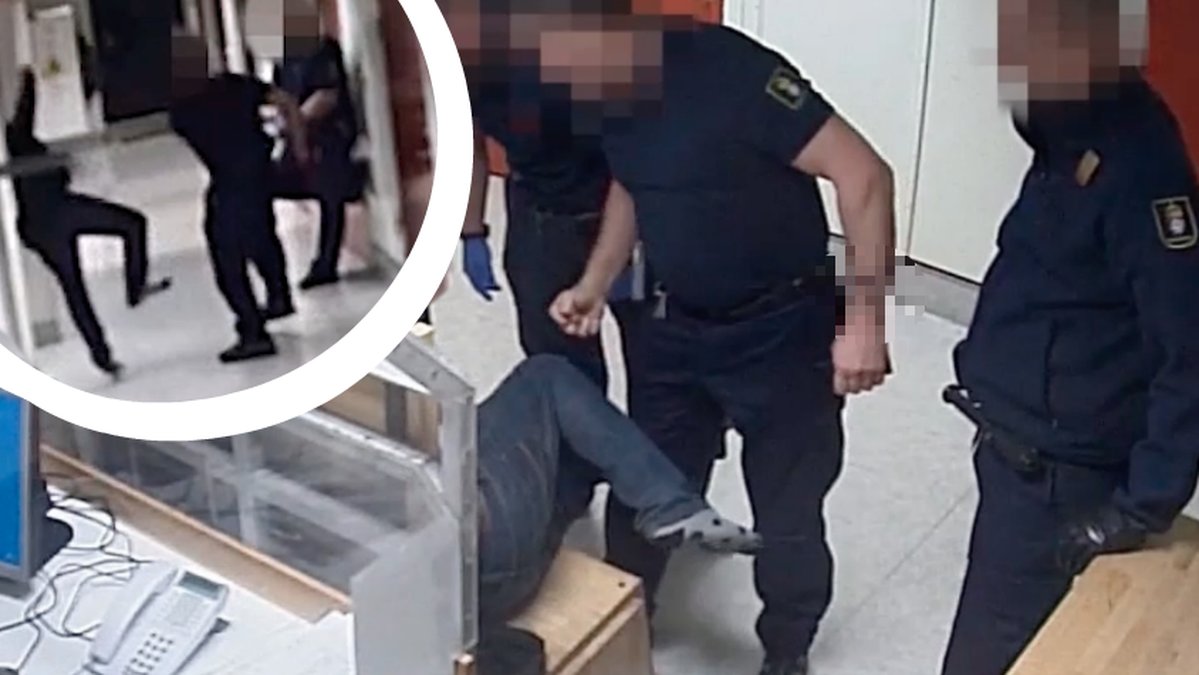 Övervåld på häktet i Uppsala