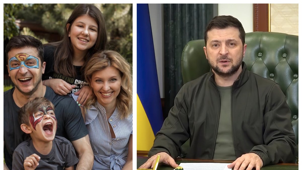 Volodymyr Zelenskyj berättar om vad hans egna barn vet om kriget.