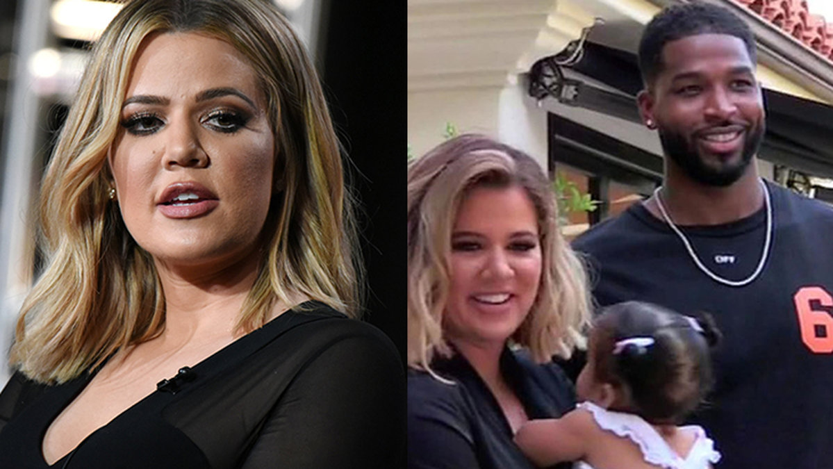 Khloe Kardashian och Tristan Thompson.