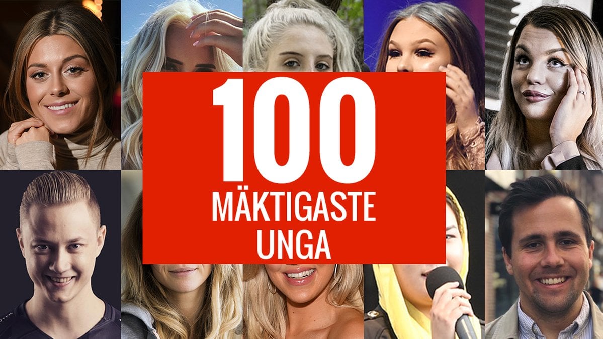 Bianca Ingrosso, Linn Ahlborg, Peg Parnevik, Jonna Lundell, Viktoria Harrysson, Rekkles, Margaux Dietz, Isabella Löwengrip, Fatemeh Khavari och Benjamin Dousa i collage
