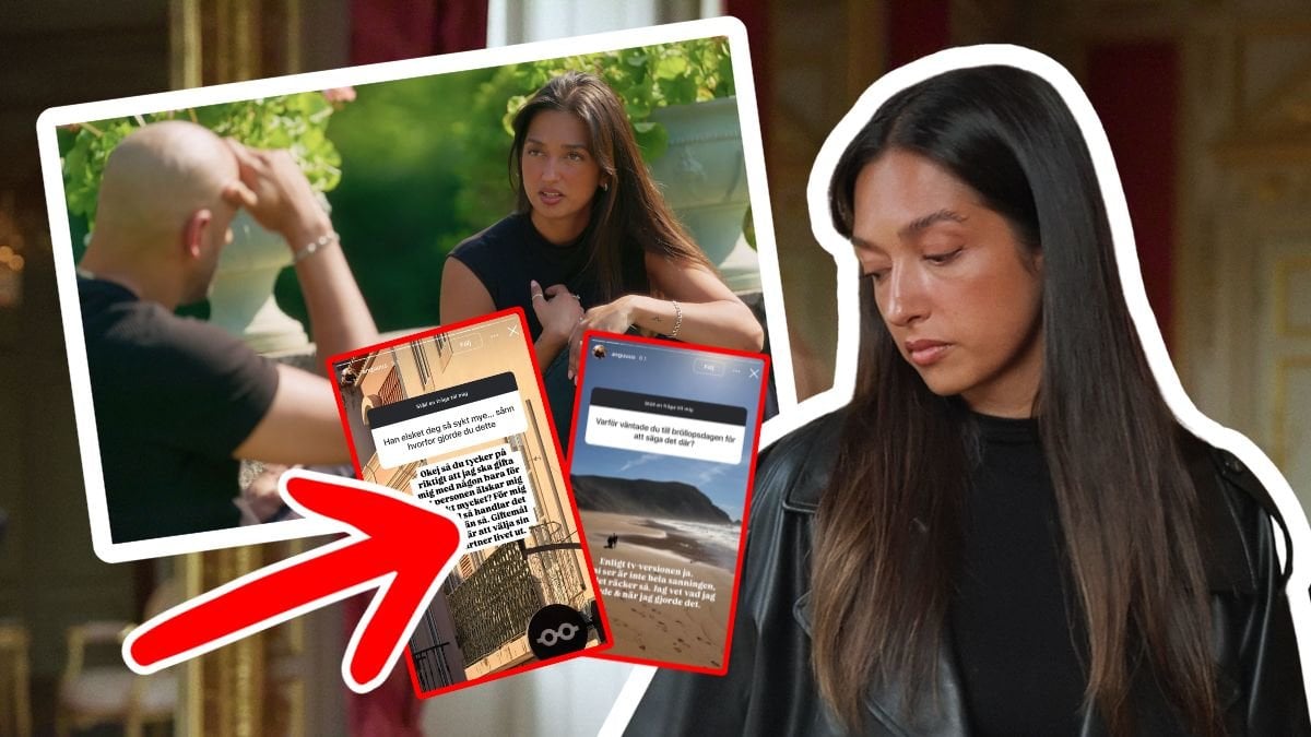 Angelica Karlsson och Aron Walker i Love is blind Sverige 2026