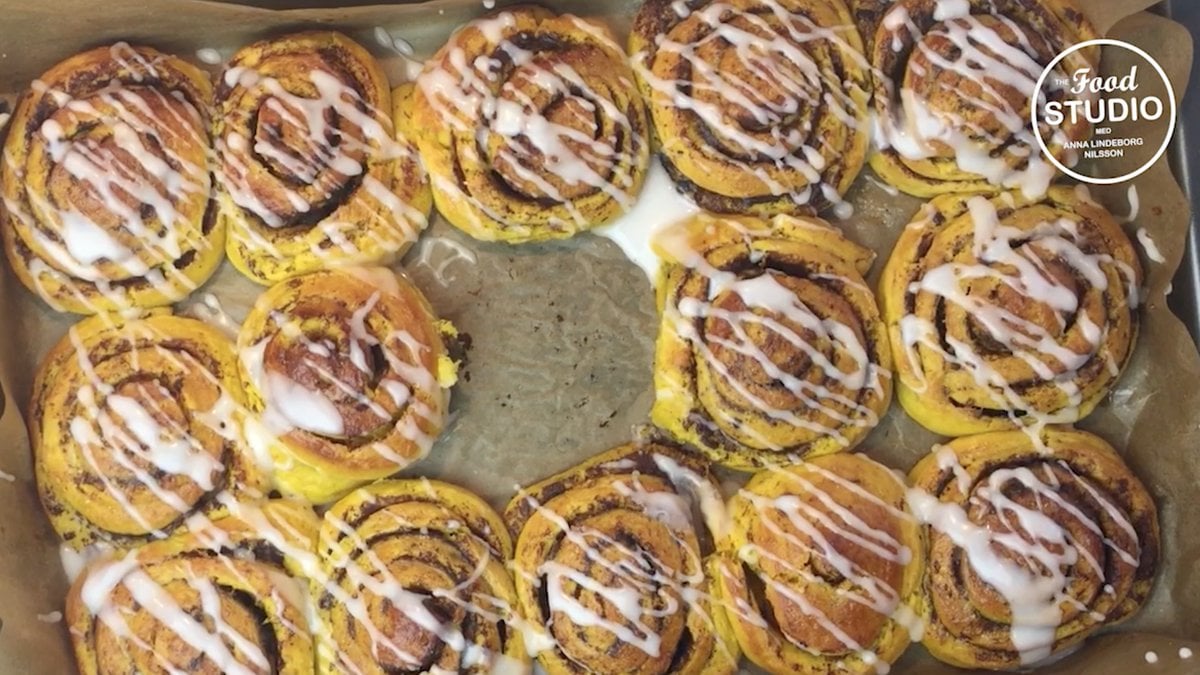 chokladfyllda lussekatter