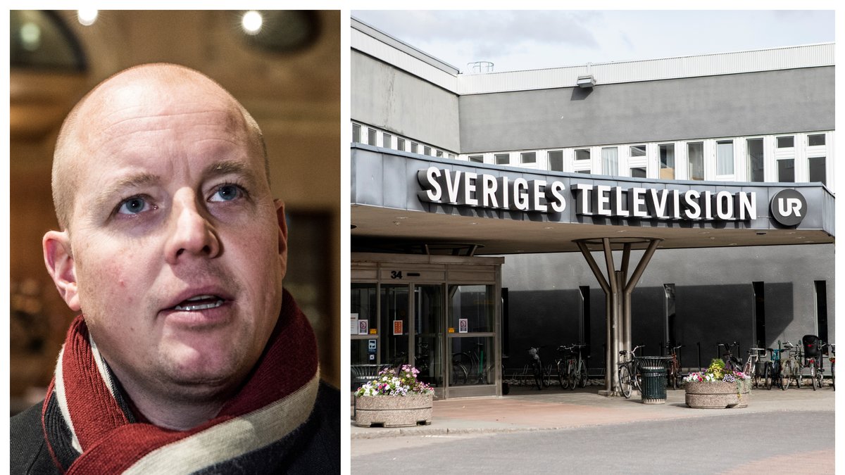Björn Söder (SD) kritiserar SVT.