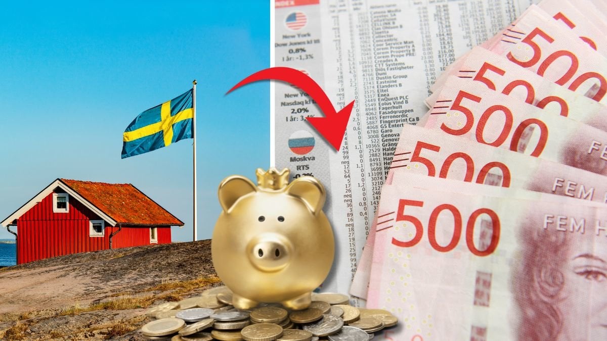 Svenskt hus och börsen.