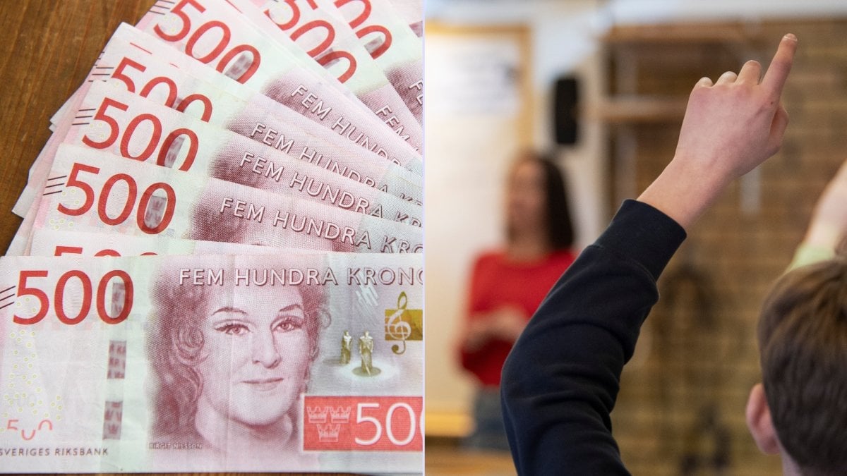 Pengar och utbildning.