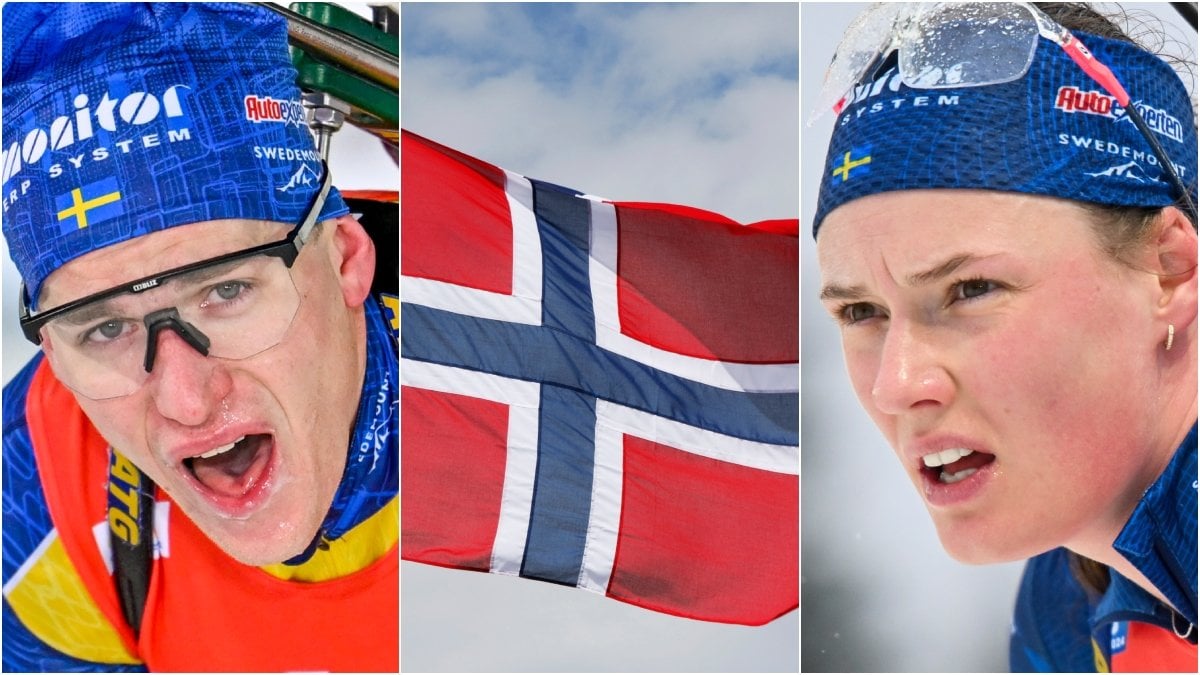 Martin Ponsiluoma och Hanna Öberg fick oönskad uppvaktning på alla hjärtans dag.