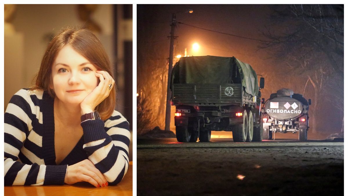 Anna Sliesarieva, 31, bor i Ukraina.
