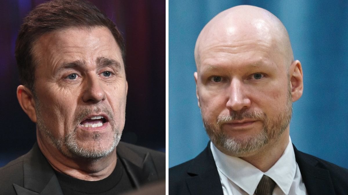 Jan Johansen och Anders Behring Breivik.