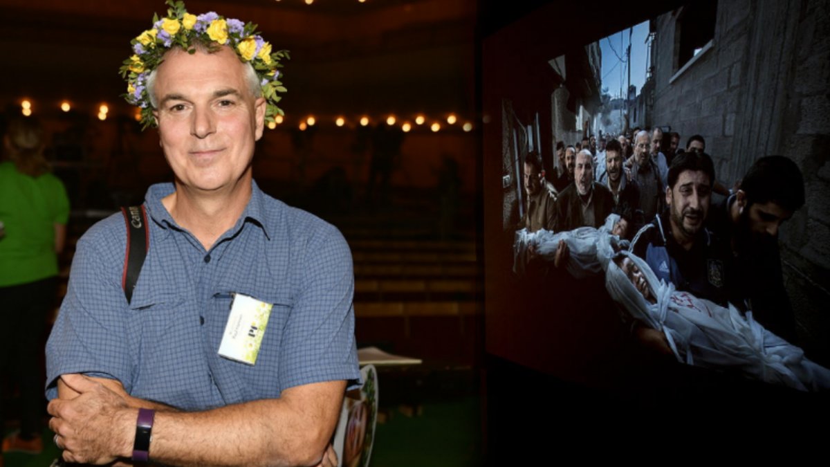 Paul Hansen med sommarkrans