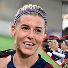Olivia Schough och Caroline Seger 