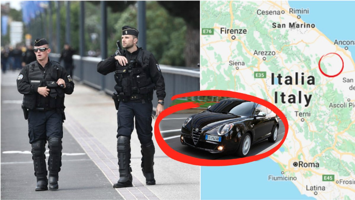 Efter att en bil öppnat eld mot förbipassarande i Marcenata, Italien har minst sex personer skadats.