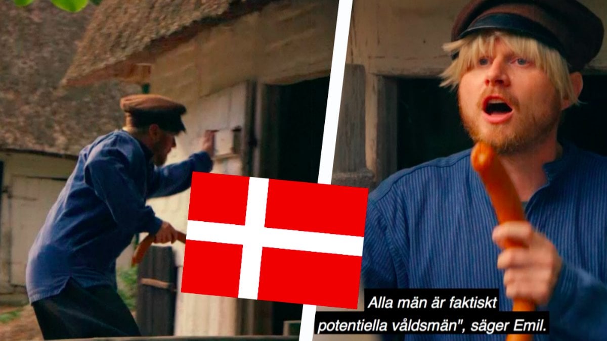 Två bilder från Tæt på sandheden