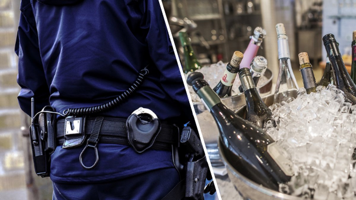 Polis, alkohol