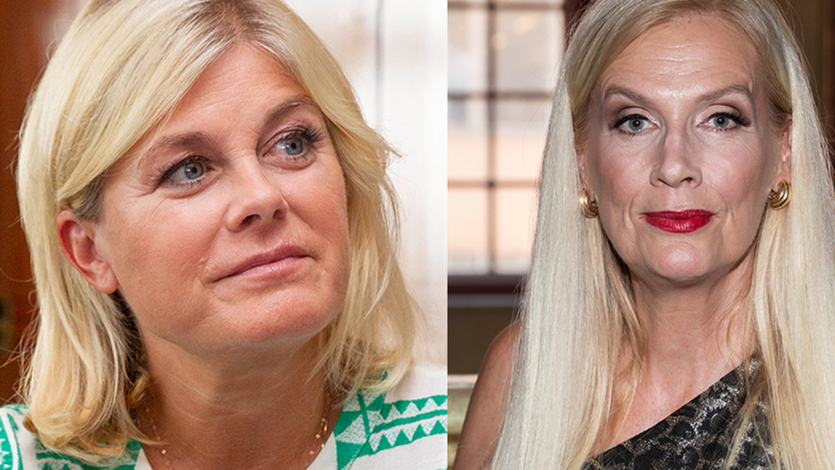 Pernilla Wahlgren och Gunilla Persson
