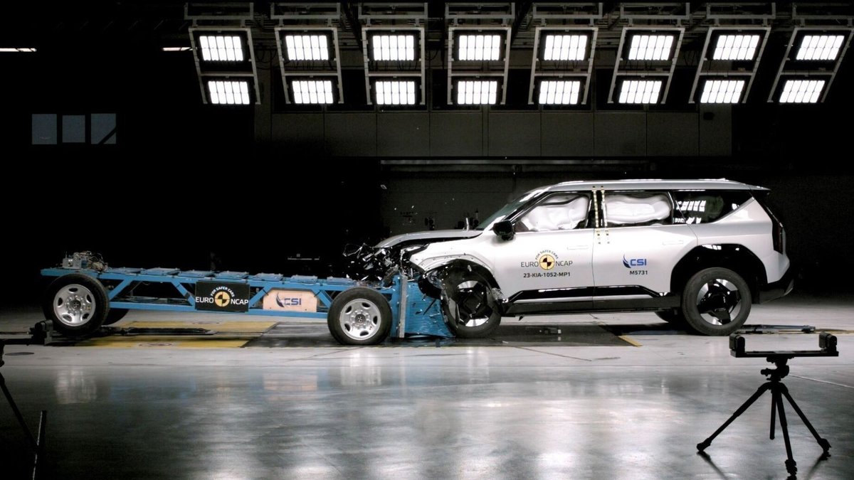 Kia EV9 krocktest