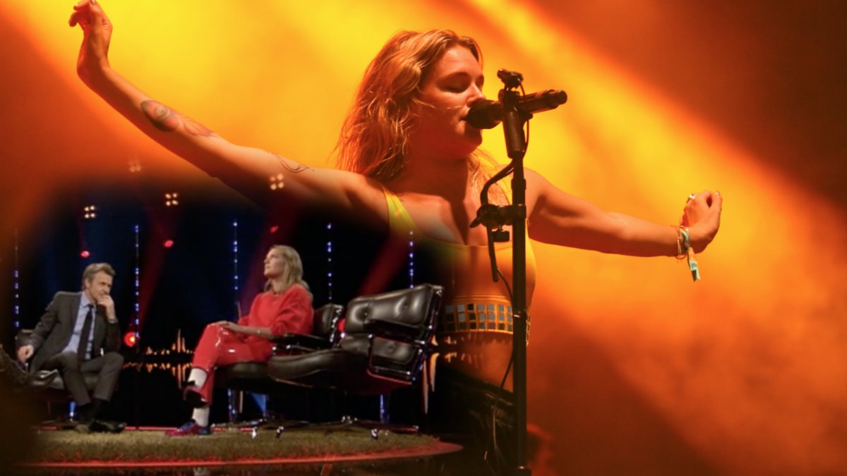 Tove Lo och Skavlan