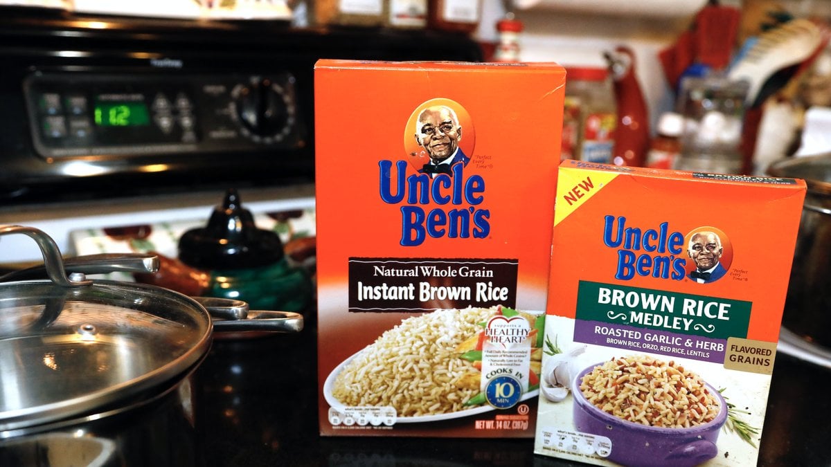 Uncle Ben's nya förpackning.