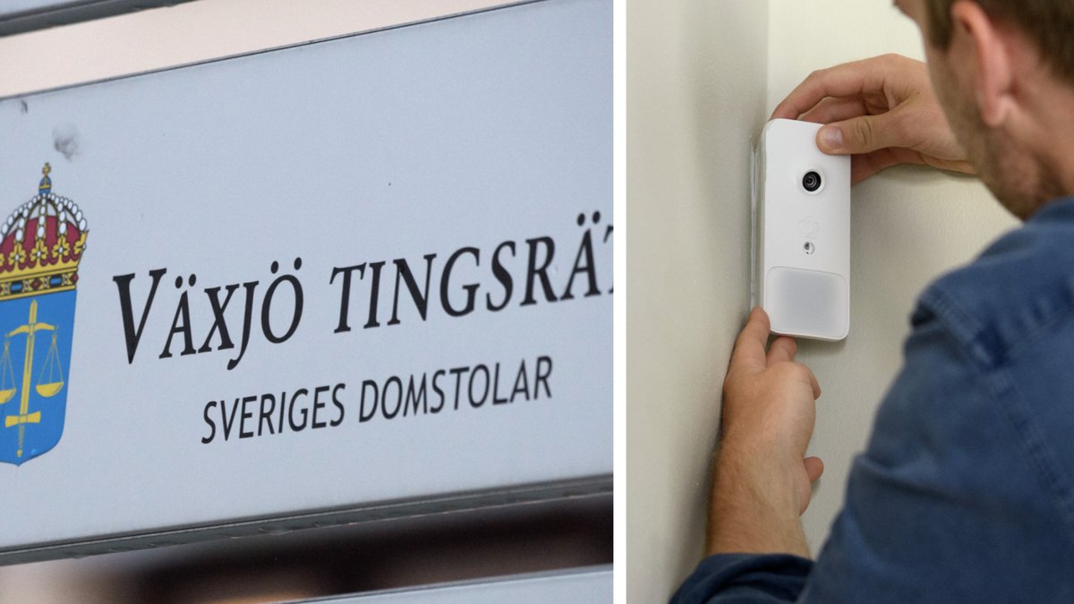 En 25-årig man döms av Växjö tingsrätt till fängelse i ett och ett halvt år för kränkande fotografering och grovt barnpornografibrott. Arkivbild.