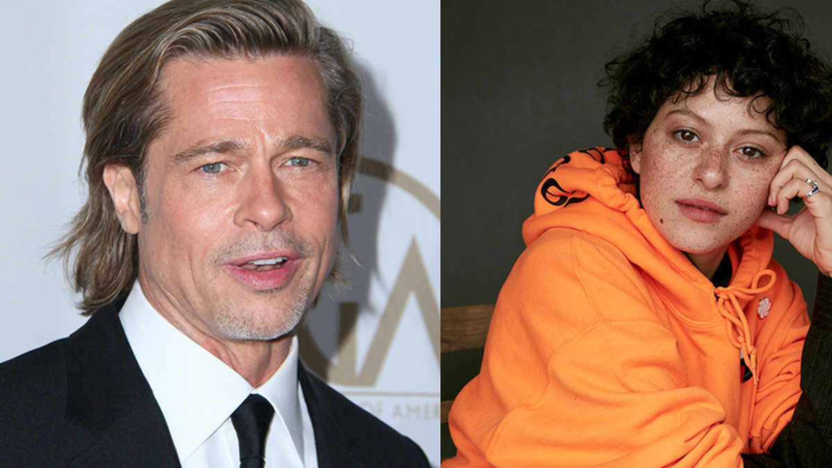 Brad Pitt och Alia Shawkat