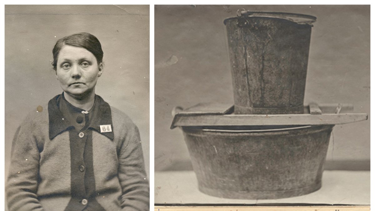 Seriemördaren Hilda Nilsson gjorde sig känd som änglamakerskan på Bruksgatan.