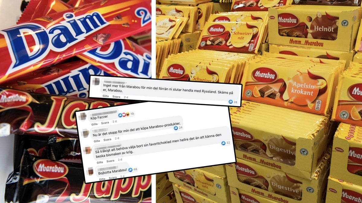 Kunderna uppger att de kommer att bojkotta Marabou.