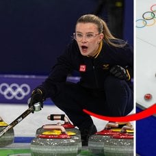 Svensk-Curlingspelare-Curling-Match