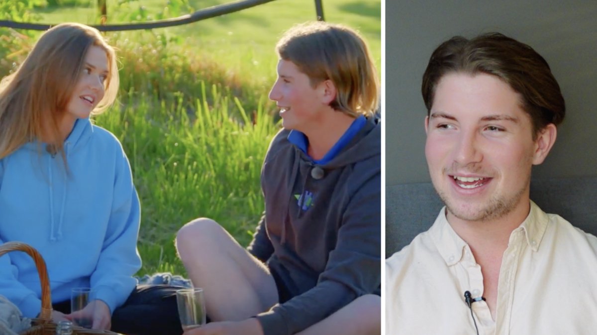 Frida var den tjejen som Matthew kände mest gnista med i Bonde söker fru.