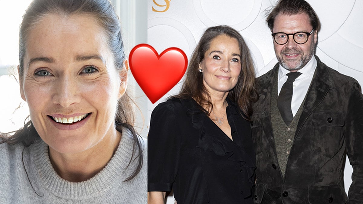 Agneta Sjödin och Claes Bahri
