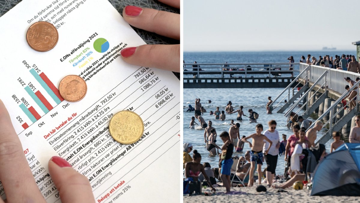 Prognosen: Billigare el i sommar