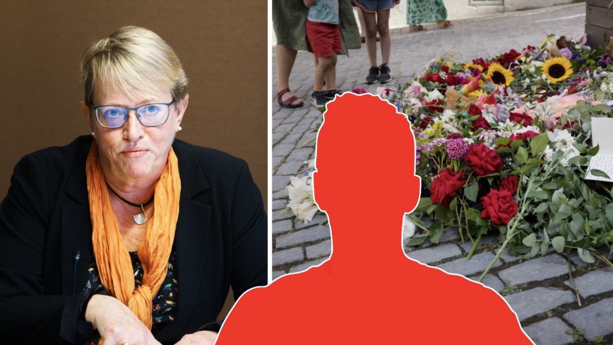 Theodor Engström, 32, står som misstänkt efter knivmordet på Ing-Marie Wieselgren, 64, i Visby.