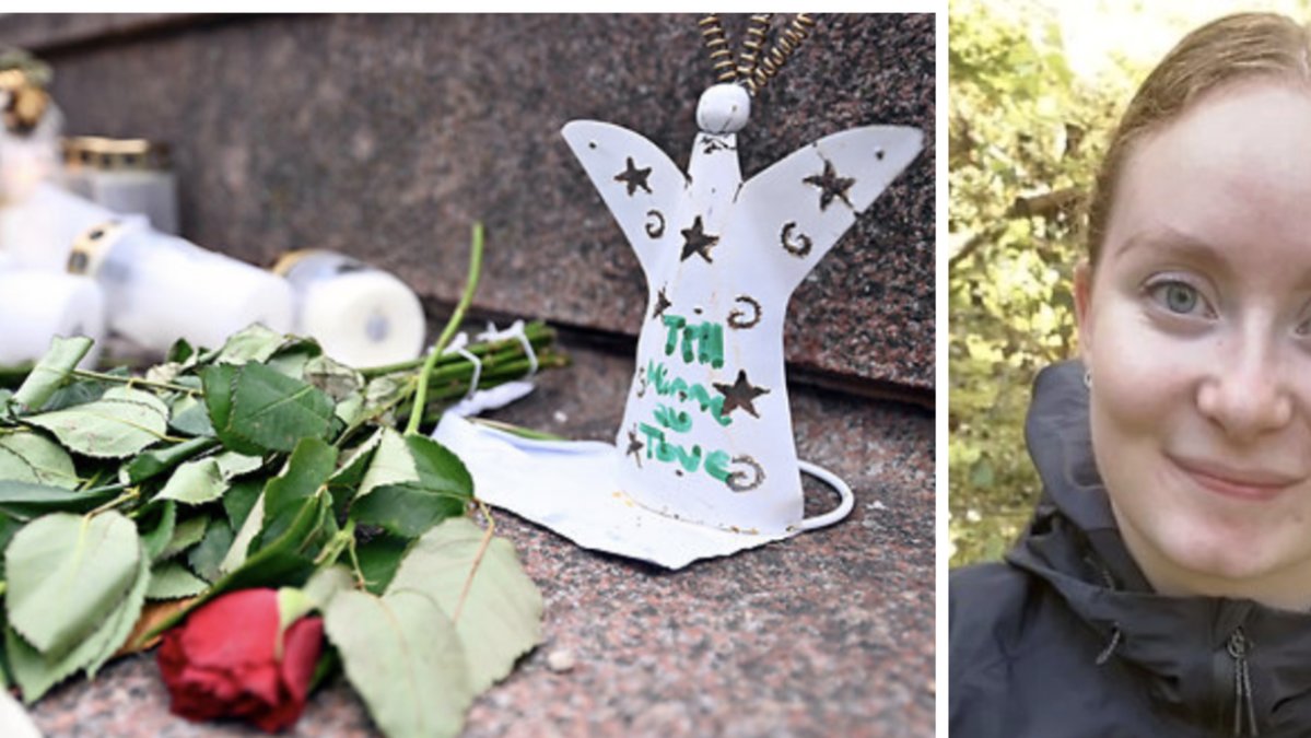 Efter att Tove försvann i oktober inrättades en spontan minnesplats på Stortorget i Vetlanda. Arkivbild.