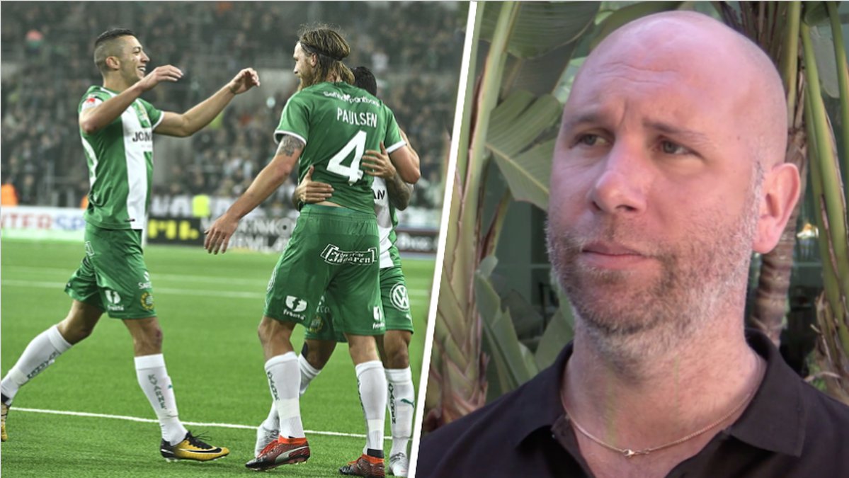 Hammarbyspelare och Hammarbys chefsscout Mikael Hjelmberg