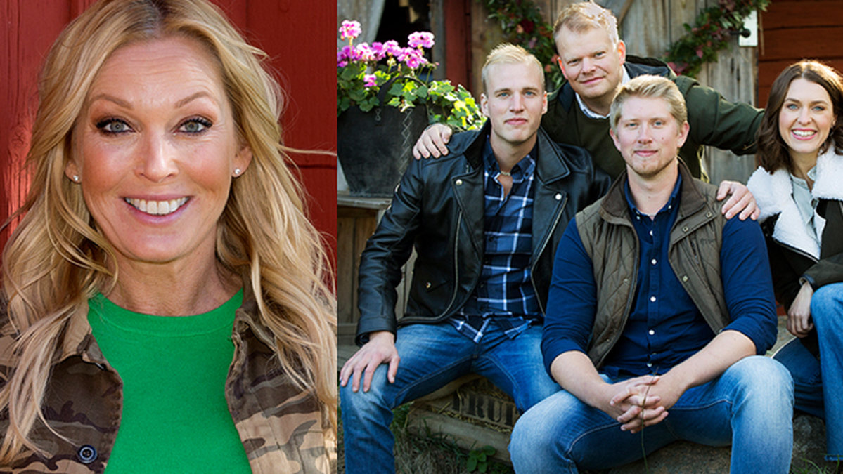 Linda Lindorff är programledare för Bonde söker fru