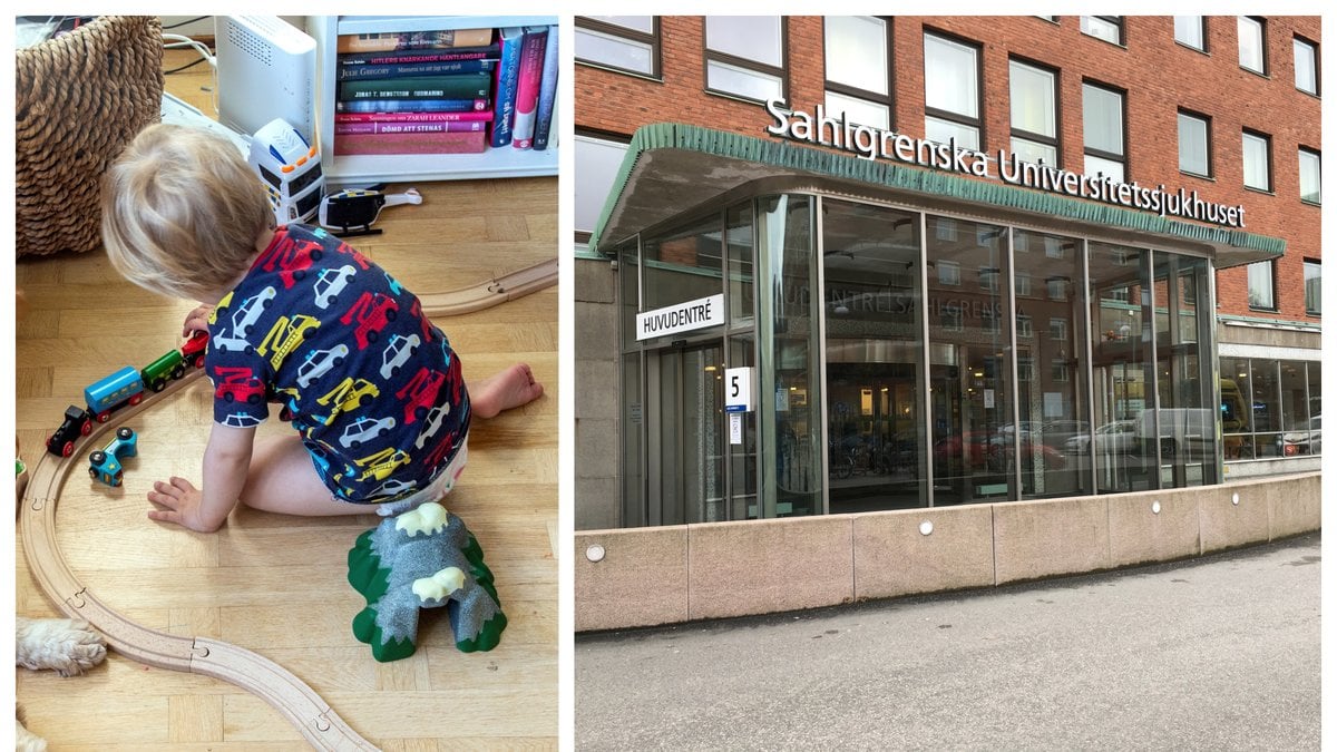 Barnet skickades först hem och avled senare på intensivvårdsavdelningen.