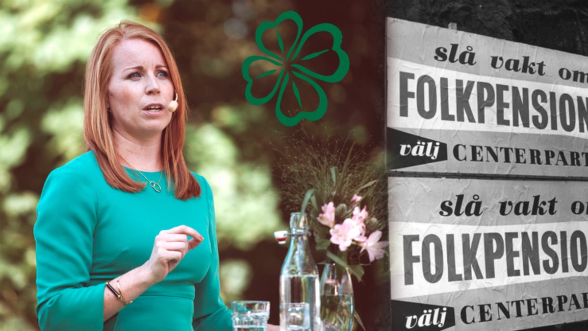 Annie Lööf är partiledare för Centerpartiet