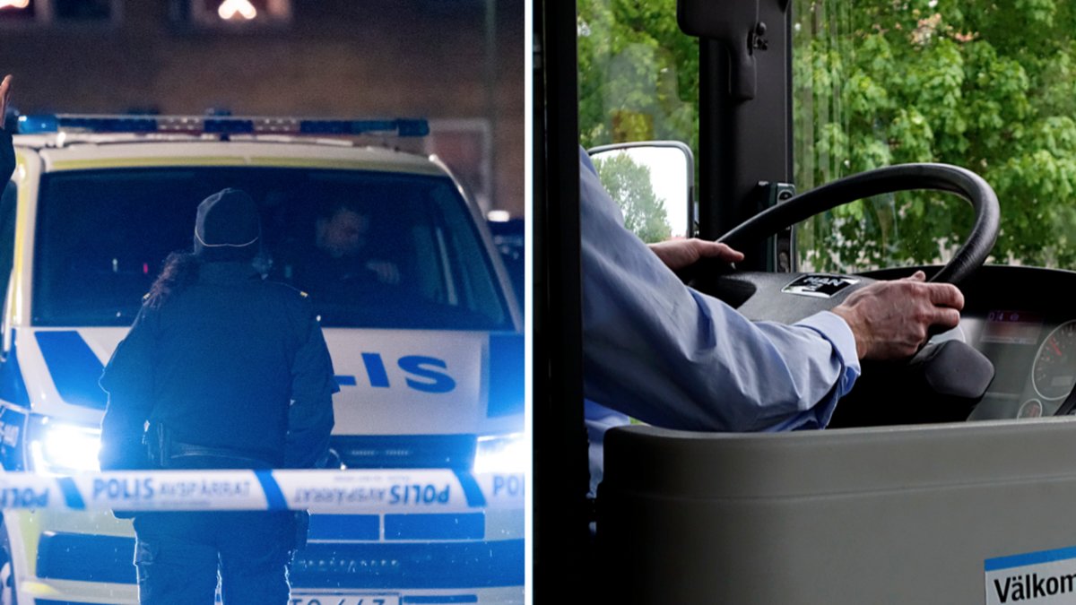 Knivdåd på buss i Göteborg