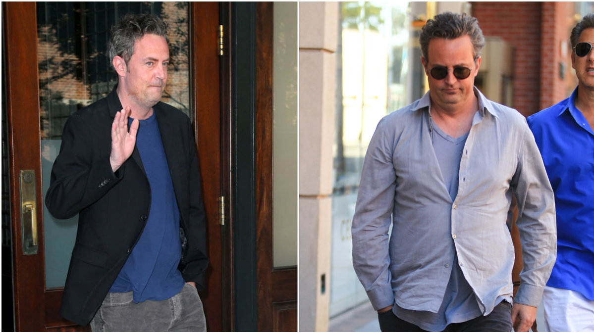 Matthew Perry har förts till sjukhus för livshotande skador.