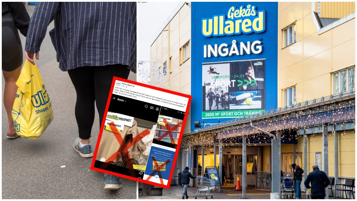 Gekås Ullared varnar kunder.