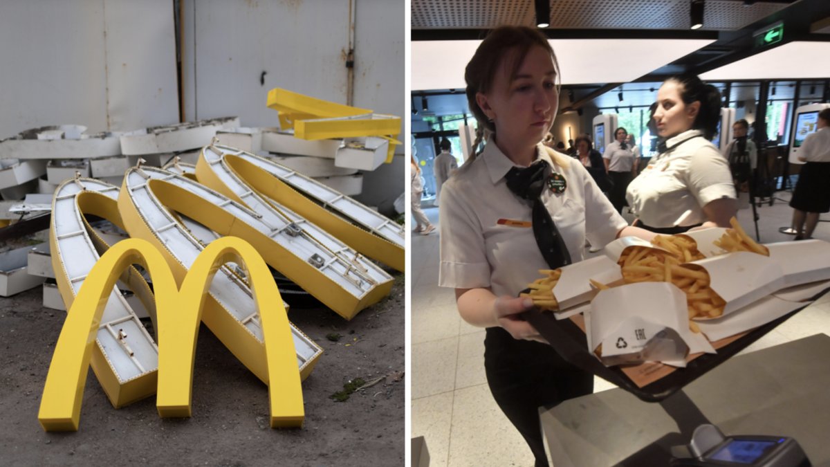 Ryska McDonald's har fått namnet ”Vkusno & tochka”