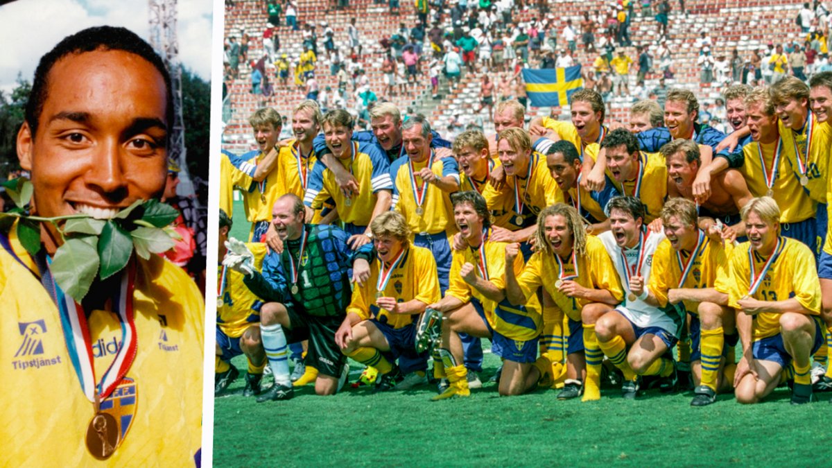 Martin Dahlin och bronslaget från 1994.