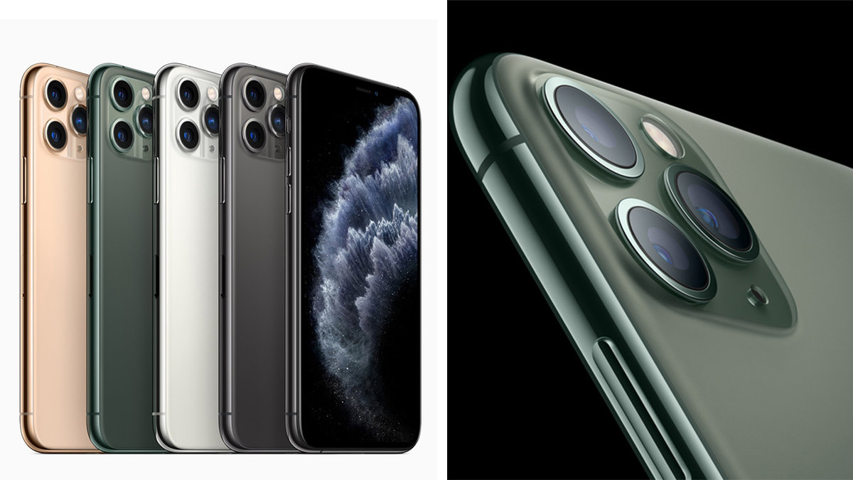 Nya iPhone-modellerna.