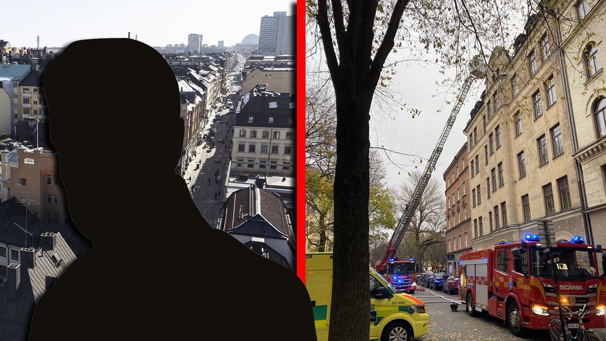 En svensk skådespelare har hittats död efter en lägenhetsbrand på Södermalm.