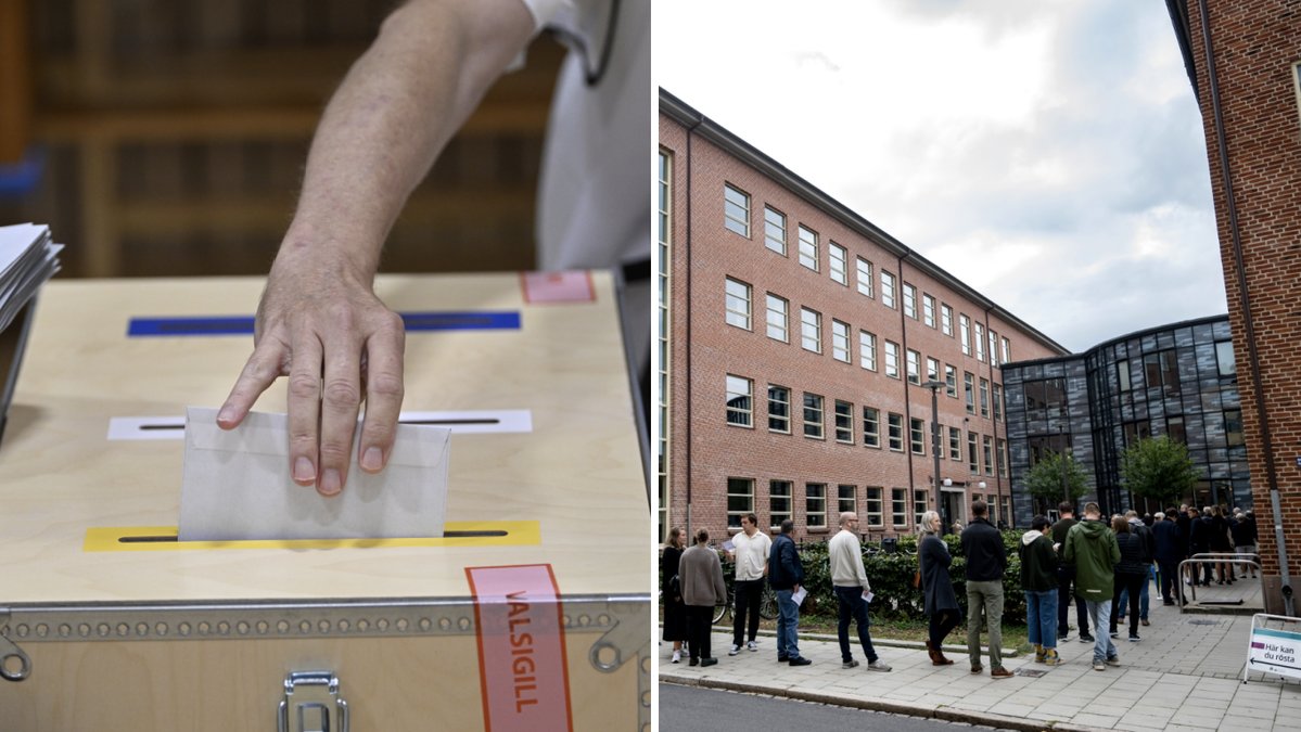 Valdeltagandet ser ut att sjunka. 