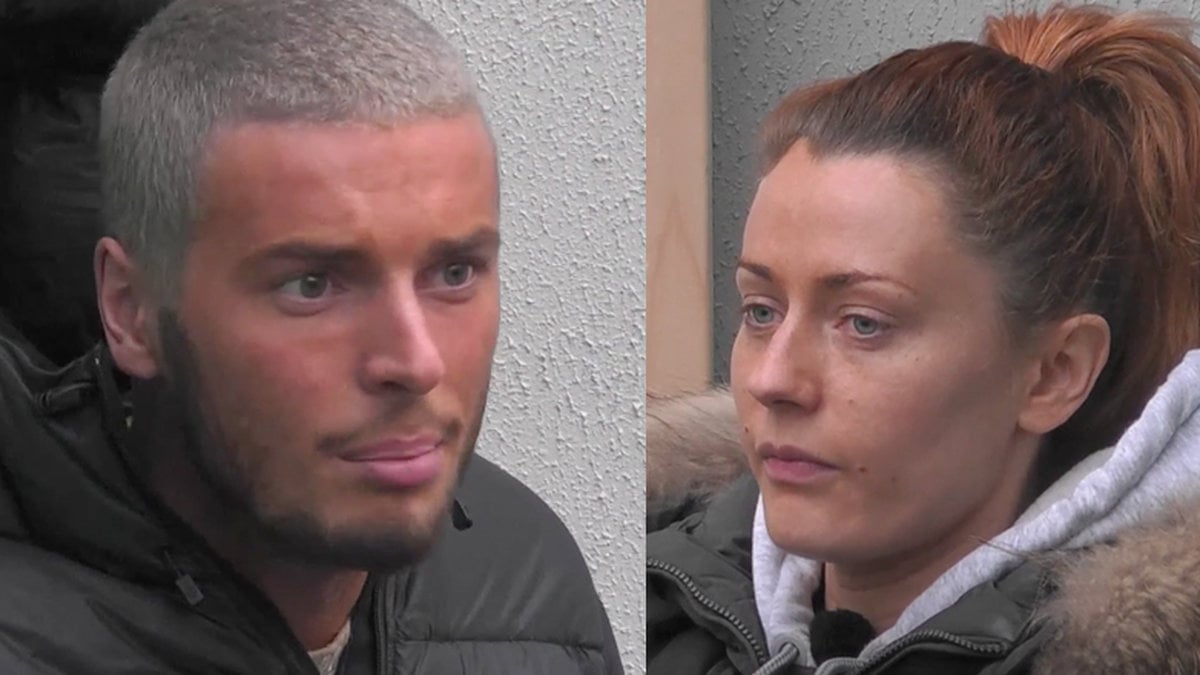 Mergim Feka och Julia Löfgren