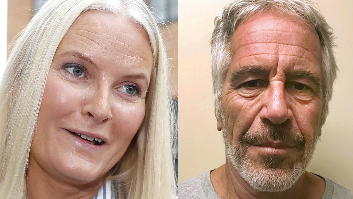 Mette-Marit och Jeffrey Epstein
