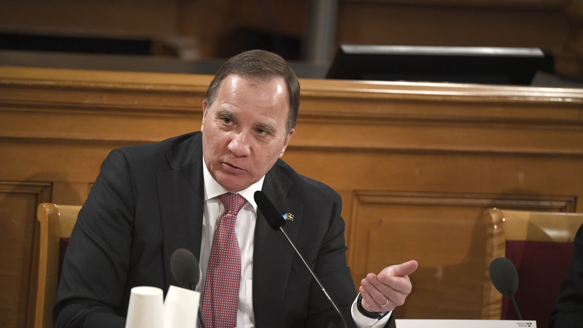 Statsminister Stefan Löfven frågas ut i KU.