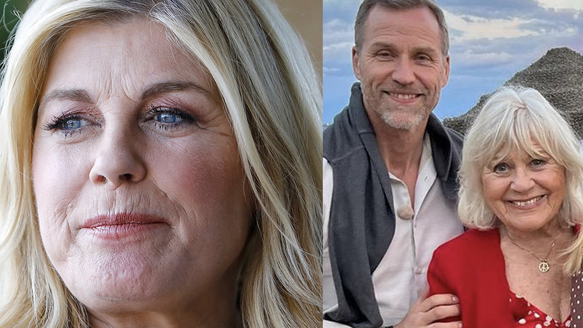 Pernilla Wahlgren och Christian Bauer