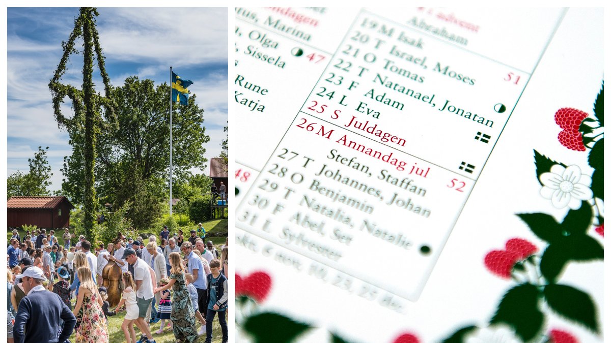 Här är alla röda dagar 2022.